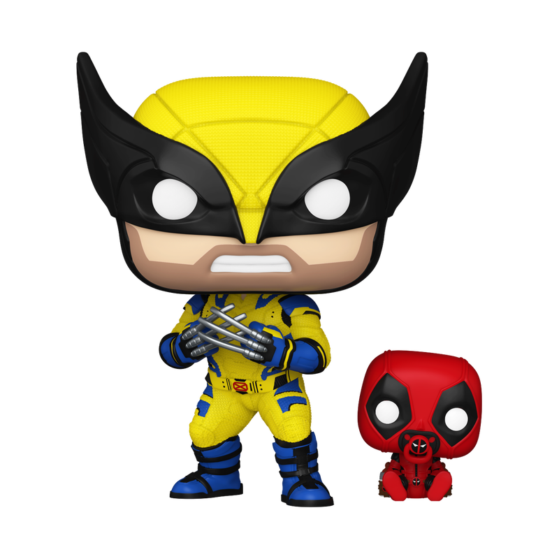 Pop! & Buddy Wolverine with Babypool, , hi-res