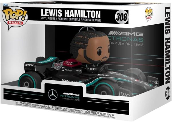 Lewis Hamilton 308 Funko Pop Scatola