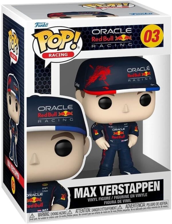 Max Verstappen 03 Funko Pop F1 Scatola