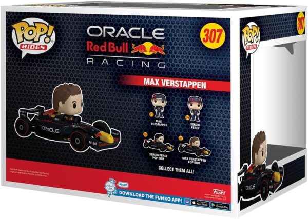 Max Verstappen 307 Funko Pop scatola retro