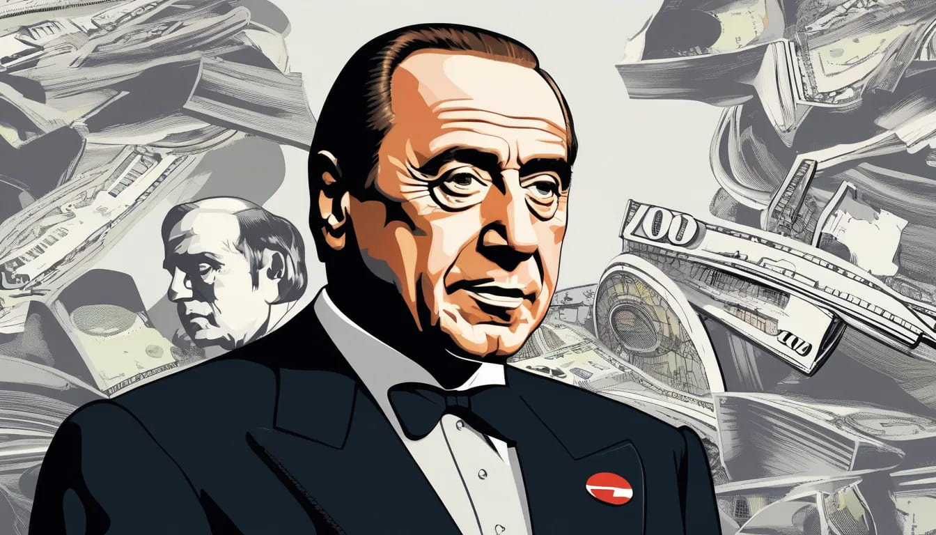 silvio berlusconi successo soldi politica funko pop